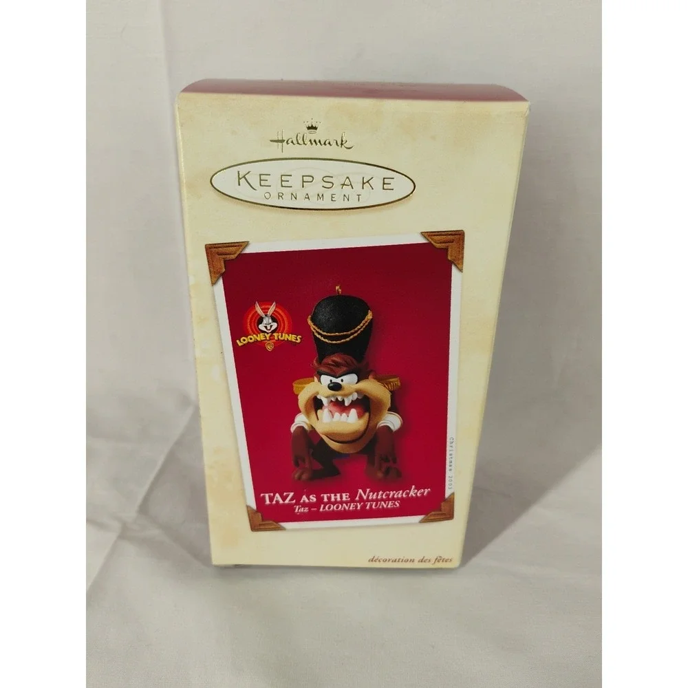 Vtg 2003 Hallmark Keepsake Looney Tunes TAZ as the Nutcracker Christmas Ornament